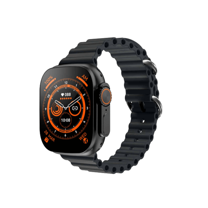 HK9 Ultra 2 AMOLED Smartwatch With ChatGPT, Black Color