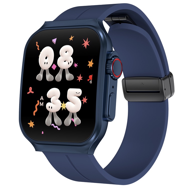 OA88 Amoled Curved Screen Smartwatch – Blue Color