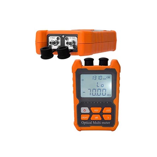Fiber Optic Cable Tester Portable Optical Power Meter (OPM&VFL) with Laser