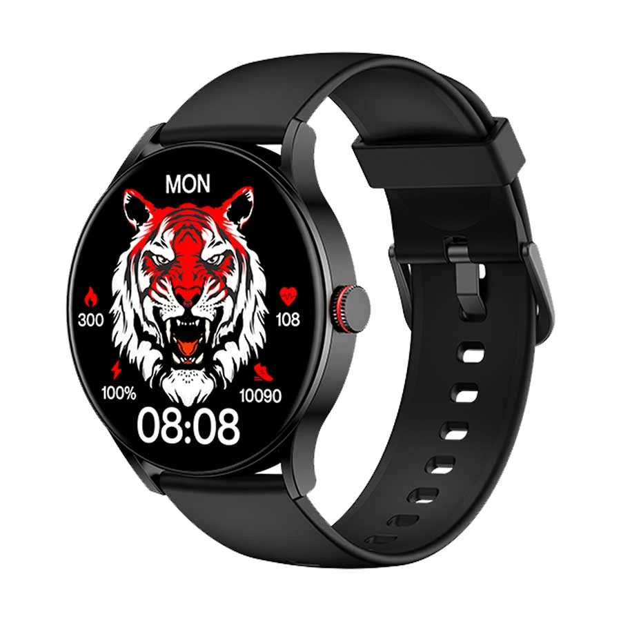 XIAOMI Imilab IMIKI TG1 Bluetooth Calling Smartwatch – Black Color