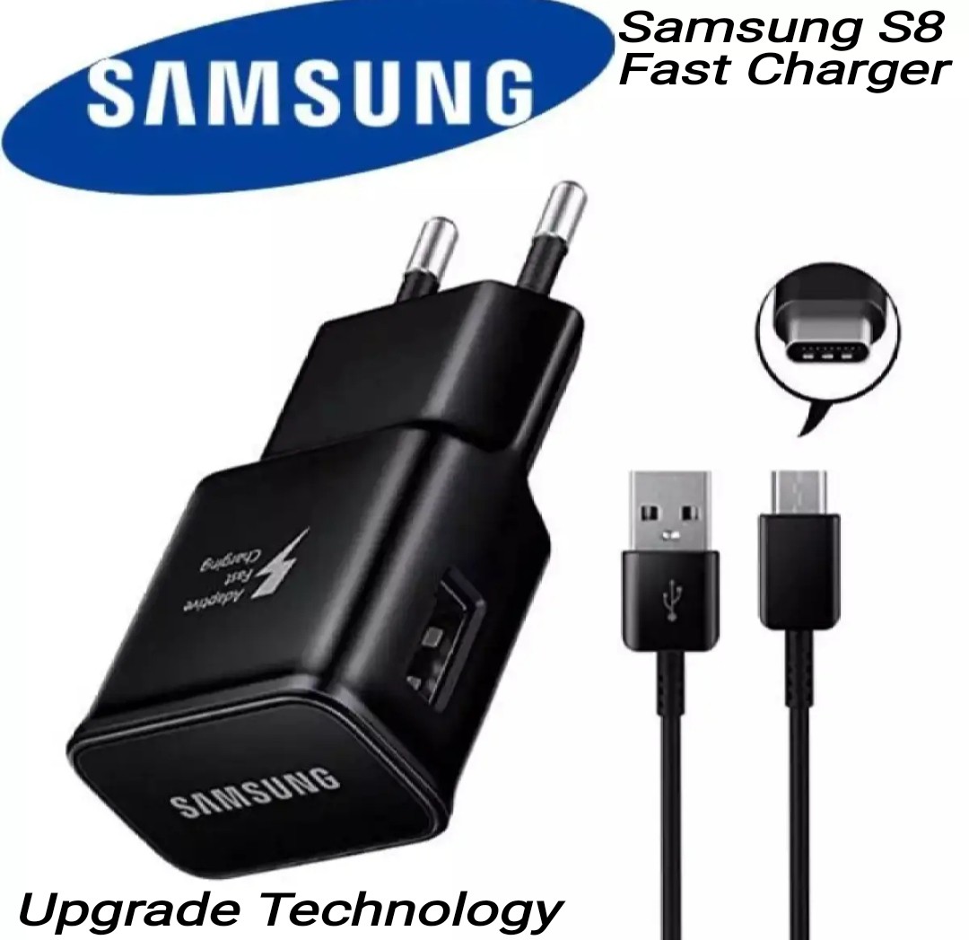 Samsung S8 15 Watt Fast Charger with Type-C USB Cable