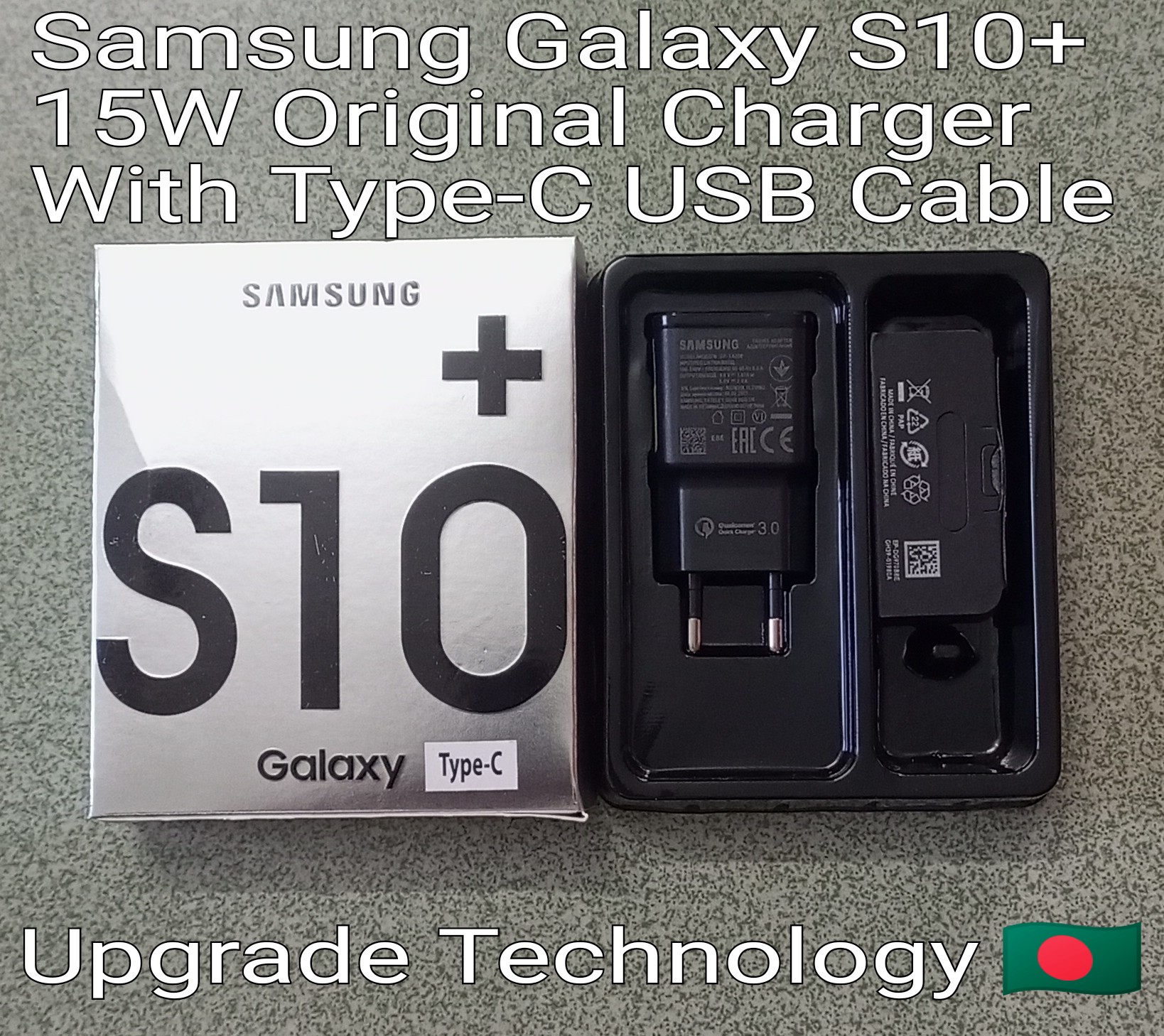 Adaptive Fast Charging Samsung Galaxy S10 Long Charger Cable