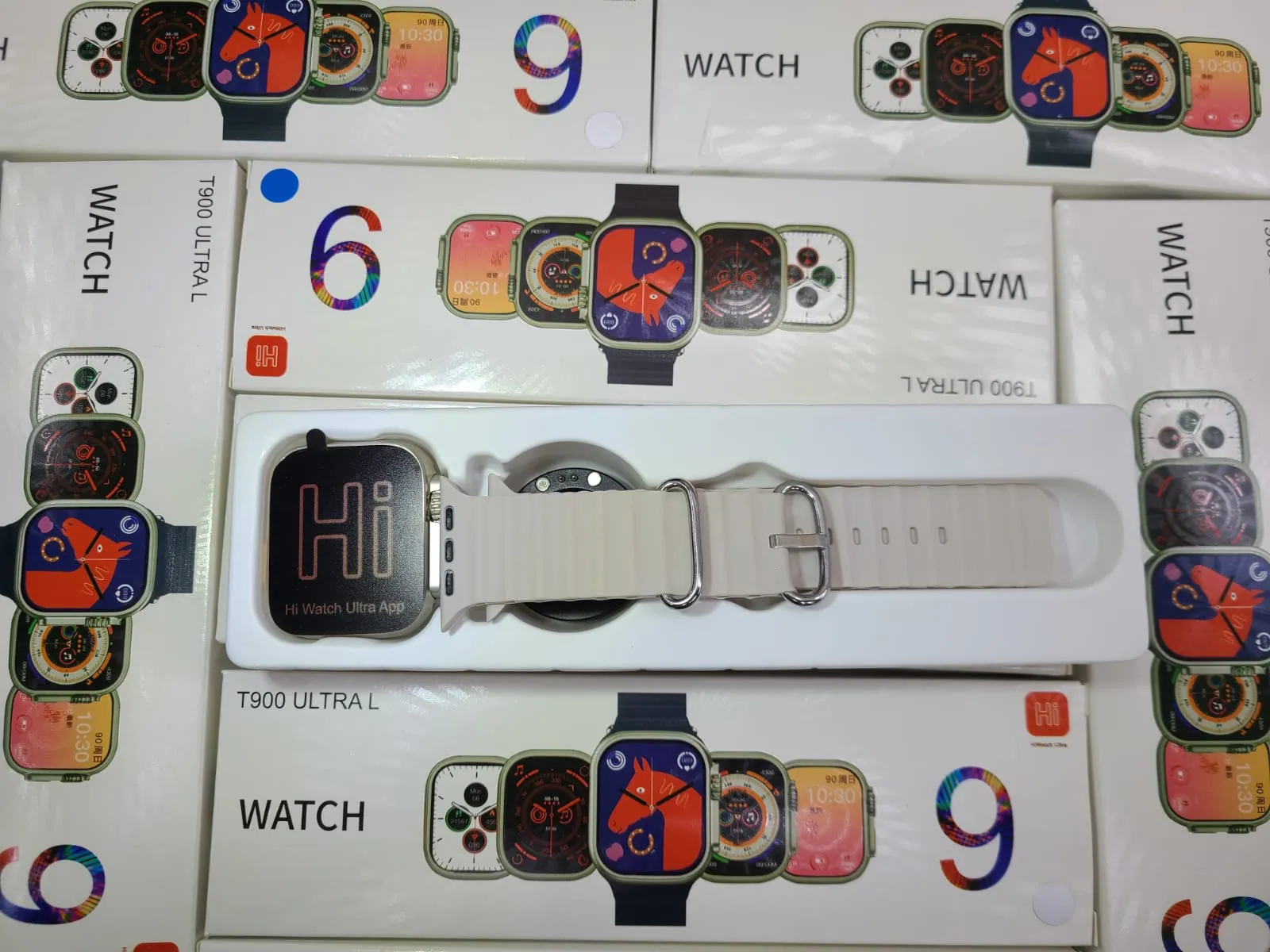 T900 Ultra L 45mm Smartwatch, Silver Color