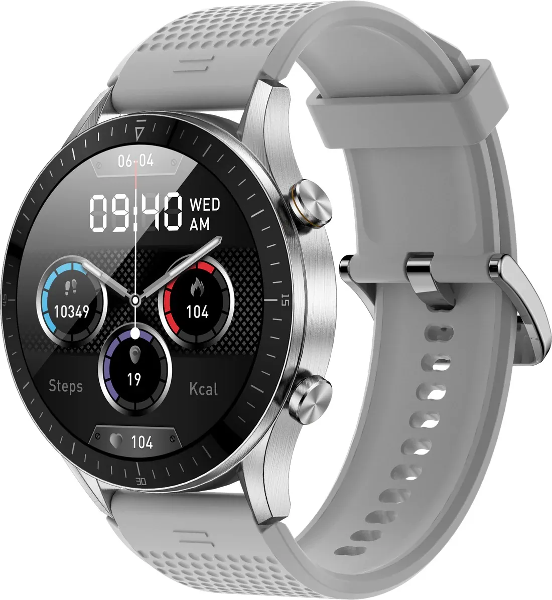 XINJI NOTHING 1 Calling Smart Watch, Silver