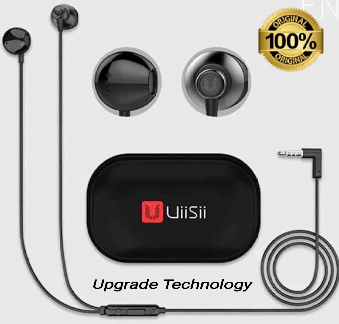 UiiSii HM 12 Super Bass Stereo And dynamic In-Ear Headphones With Pouch